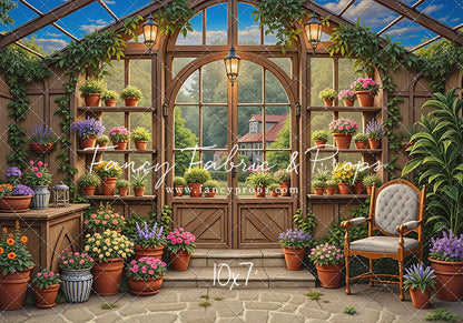 Vivid Blooming Greenhouse - With Sweep Option