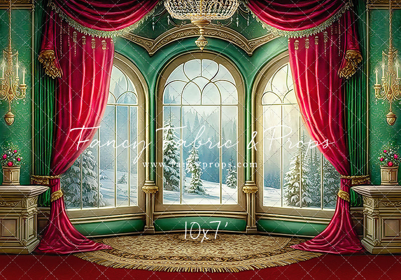 Warm Loving Holiday - Red Carpet Option - with Sweep Option