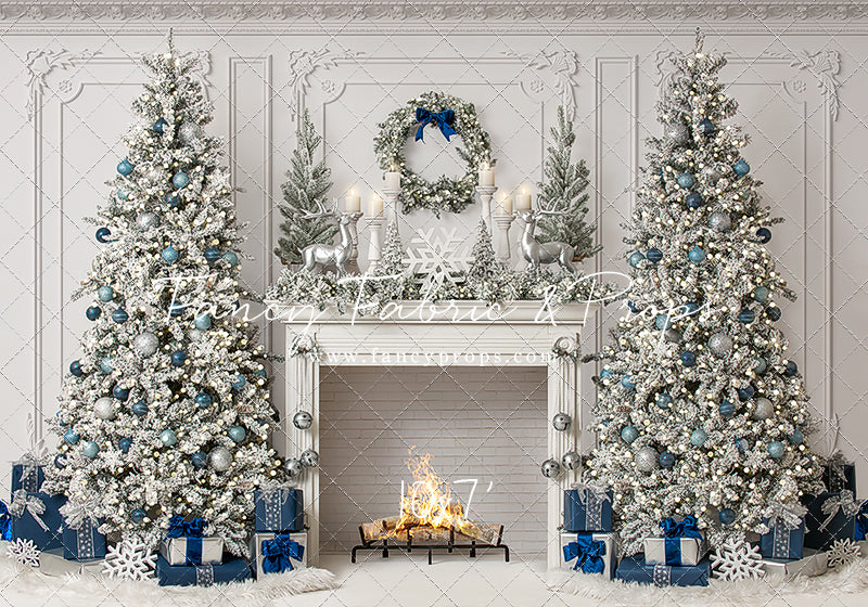 Winter Blue Mantle 2pc Room