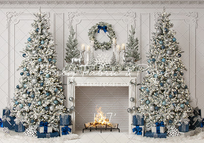 Winter Blue Mantle 2pc Room