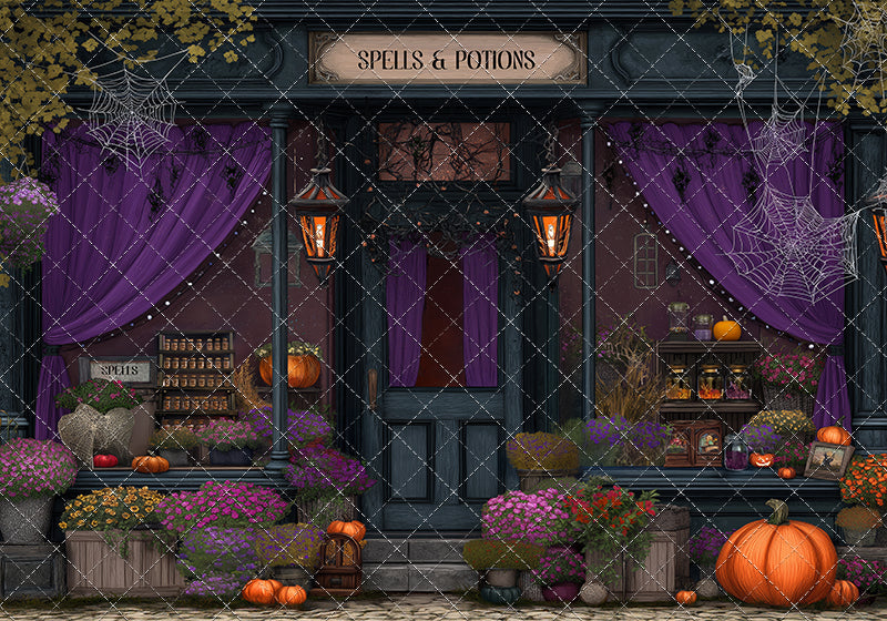 Witch's Hollow Mercantile - With Sweep Option