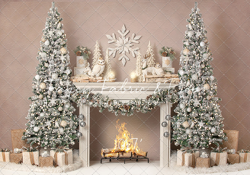 Woodland Winter Mantle 2pc Room