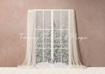 Woodland Winter Window