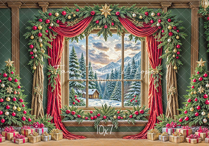 Yuletide Bloom View - with Sweep Option