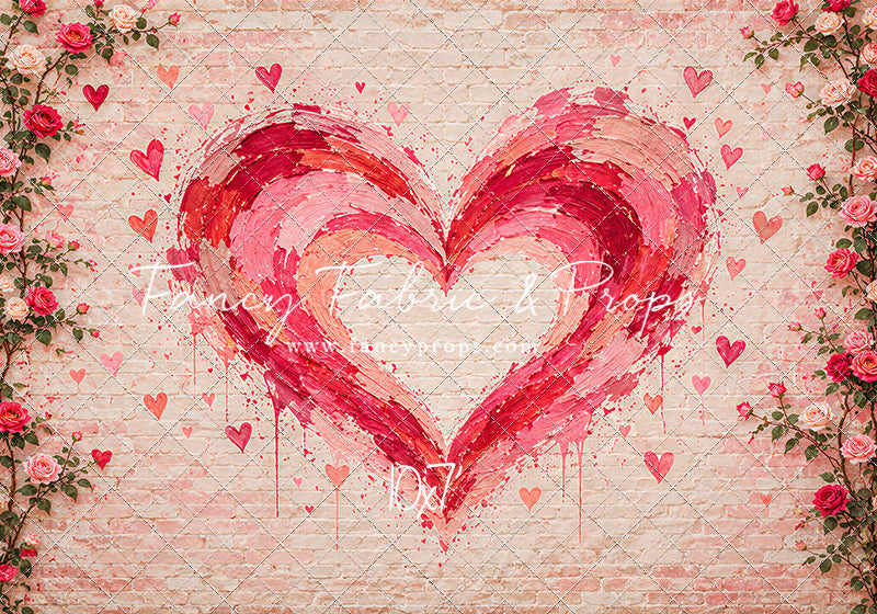 Brushstrokes of Love - With Sweep Option