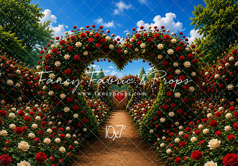 Heart Shaped Garden - With Sweep Option