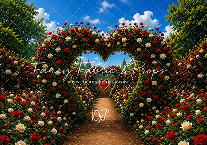 Heart Shaped Garden - With Sweep Option