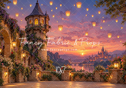 Lantern Festival Terrace - With Sweep Option