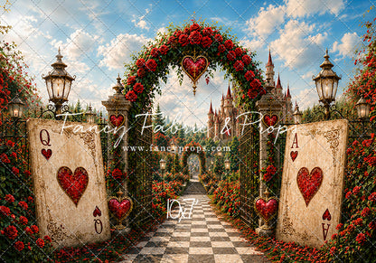 Queen of Hearts Castle Entry - With Sweep Option