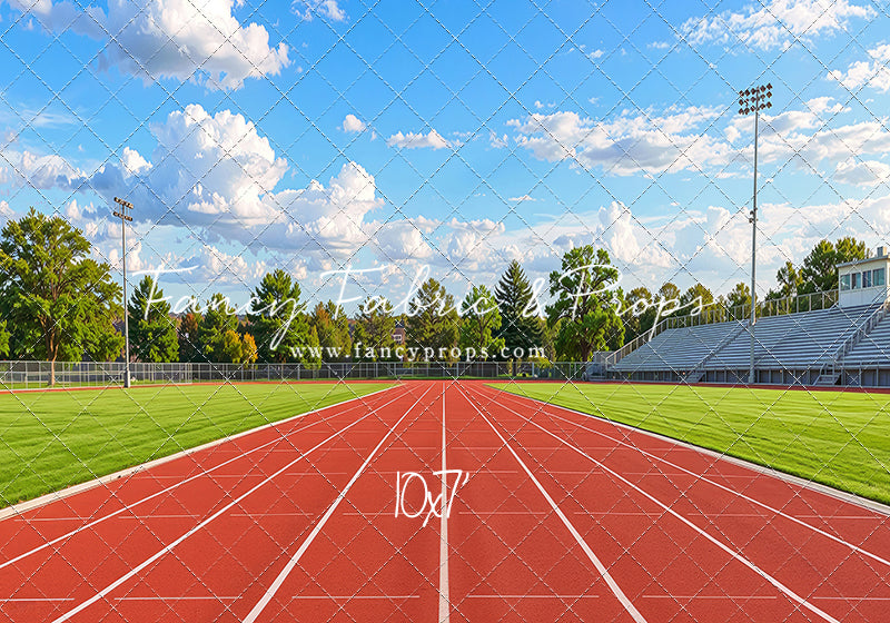 Track & Field Starting Line - With Sweep Option
