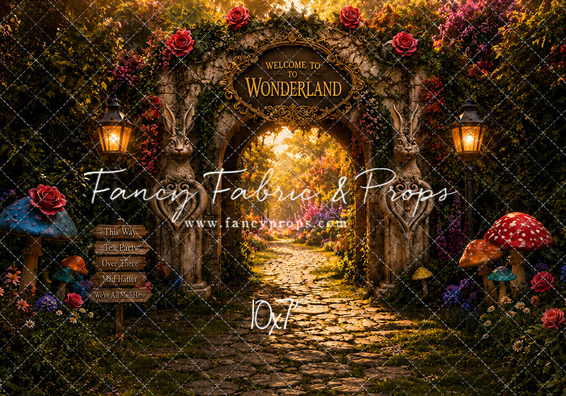 Wonderland Rabbit Way - With Sweep Option