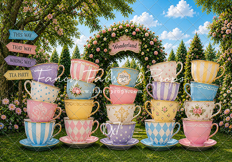 Wonderland Tea Party - With Sweep Option