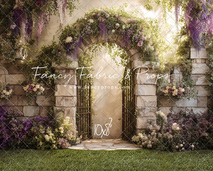 Amethyst Garden Gate - With Sweep Option