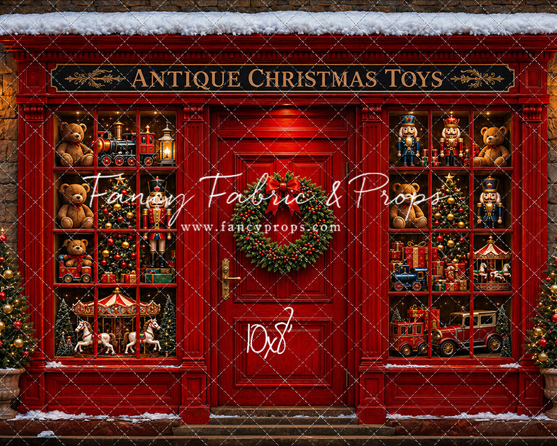 Antique Christmas Toy Store - with Sweep Option