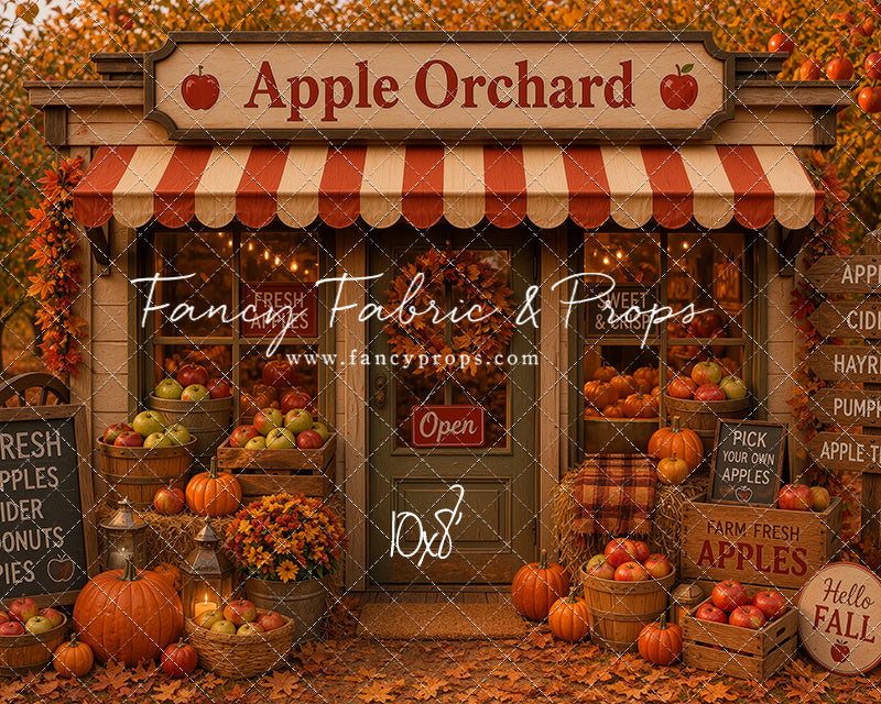 Autumn Orchard Shop - with Sweep Option