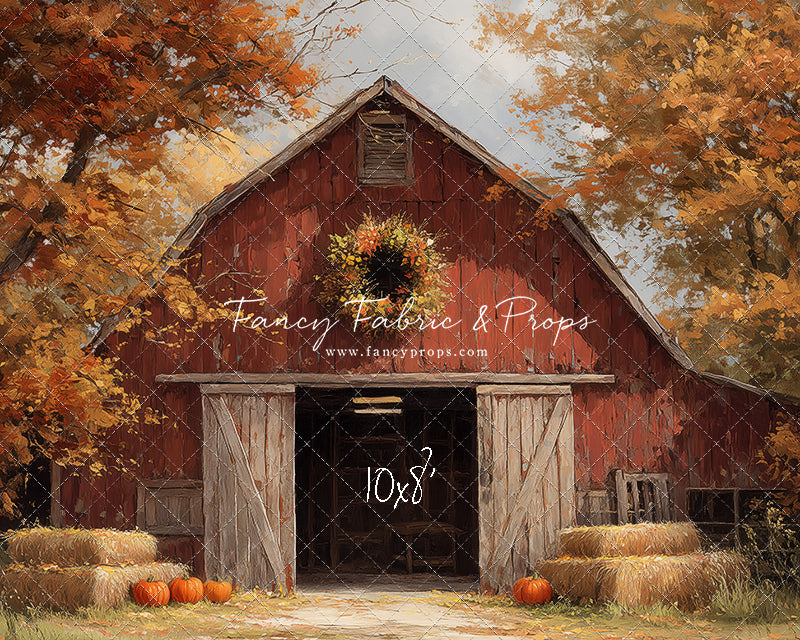 Autumn At Red Oak Farm - with Sweep Option