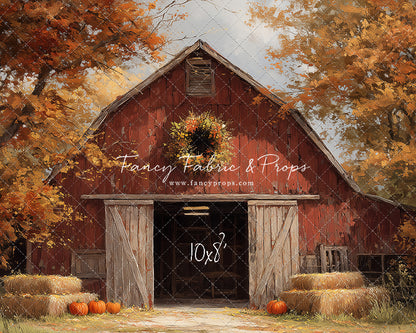 Autumn At Red Oak Farm - with Sweep Option