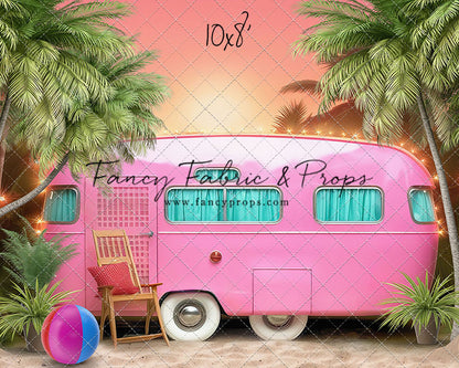 Barbie's Glamper Getaway - Sand Floor - With Sweep Option