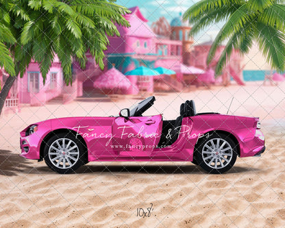 Beach Convertible -Pink - With Sweep Option