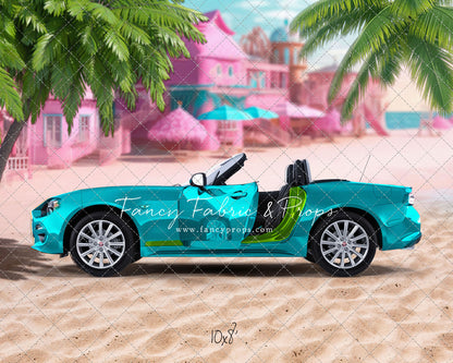 Beach Convertible -Teal Blue - With Sweep Option