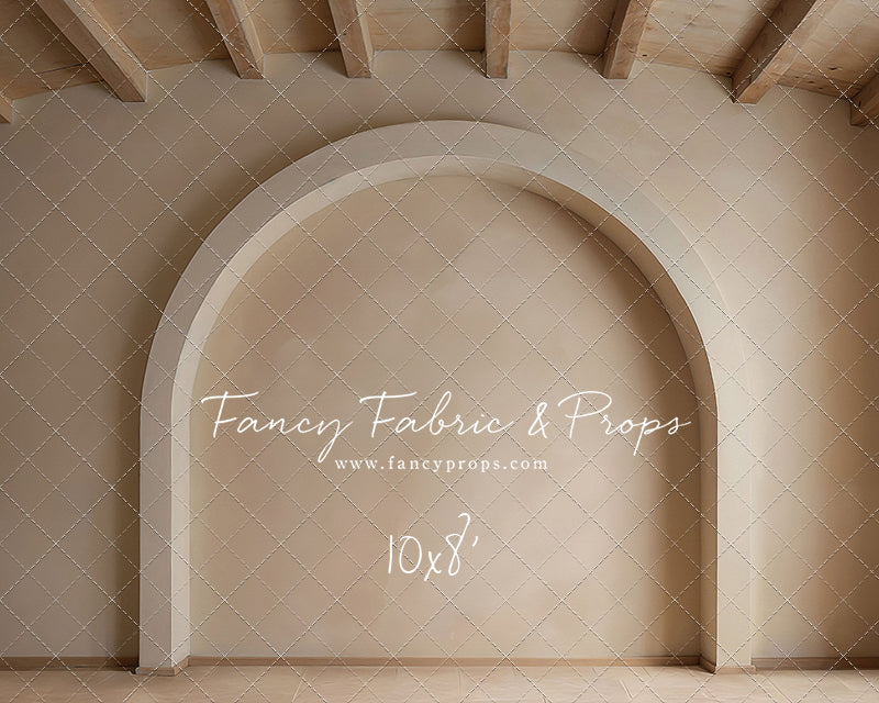 Beige Elegant Arch - Tile Floor - With Sweep Option