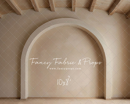 Beige Elegant Arch - Tile Floor - With Sweep Option