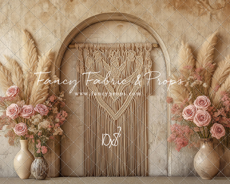 Bohemian Rose - With Sweep Option