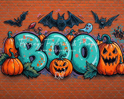 Boo Crew Graffiti Wall - With Sweep Option