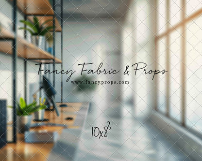 Break Room - Horizontal Headshot Photography Backdrop