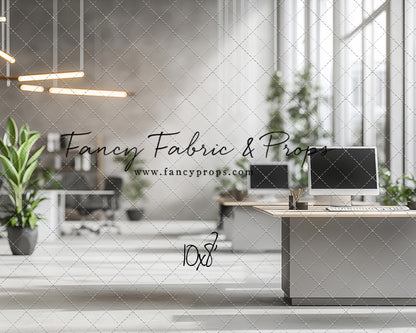 Bright & Modern Workspace - With Sweep Option