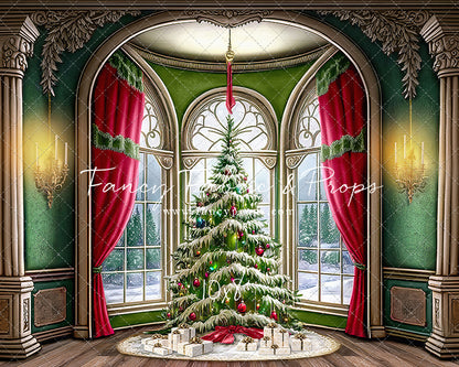 Cathedral Christmas - Wood Floor Option - with Sweep Option