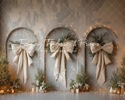 Champagne Holiday Arches - With Sweep Option