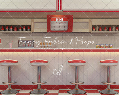 Cherry Cream Diner - With Sweep Option
