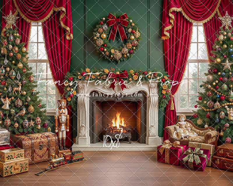 A Christmas Keepsake Parlor - with Sweep Option