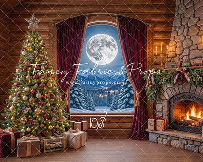 Christmas Moon - With Sweep Option