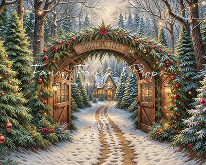 Christmas Path To Home - with Sweep Option