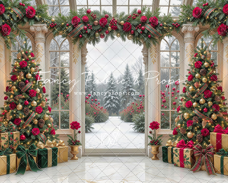 Christmas Rose Gala - with Sweep Option