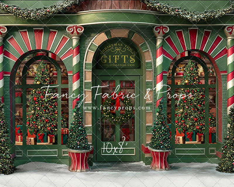 Christmas Town Gift Store 2pc Room