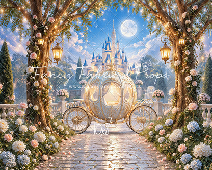 Cinderella's Carriage Castle - With Sweep Option