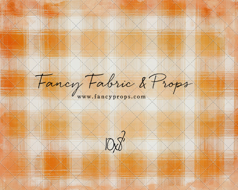 Citrus Tartan- With Sweep Option