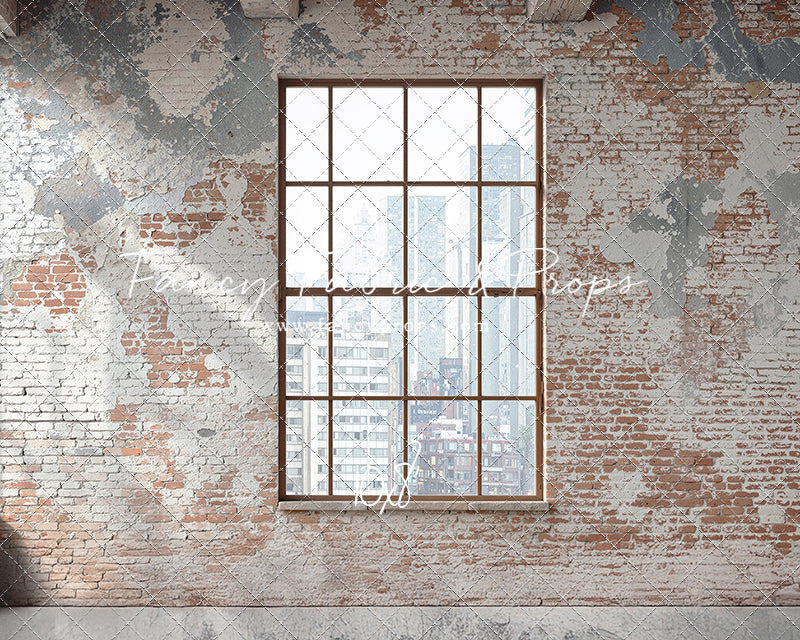 City Brick Canvas - With Sweep Option