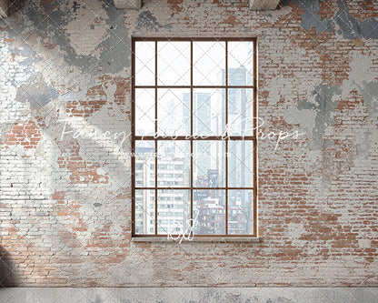 City Brick Canvas - With Sweep Option
