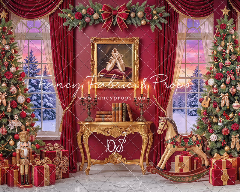 Clara's Crimson Room - with Sweep Option