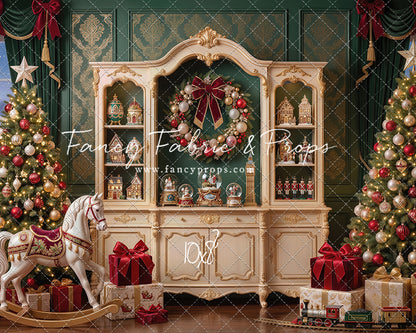 Classic Christmas Cabinet - With Sweep Option