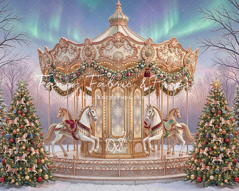 Classic Christmas Carousel - With Sweep Option