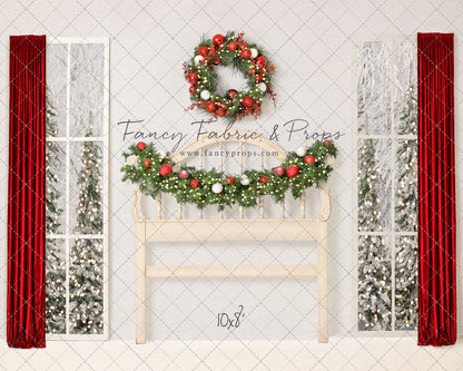 Classic Christmas Headboard