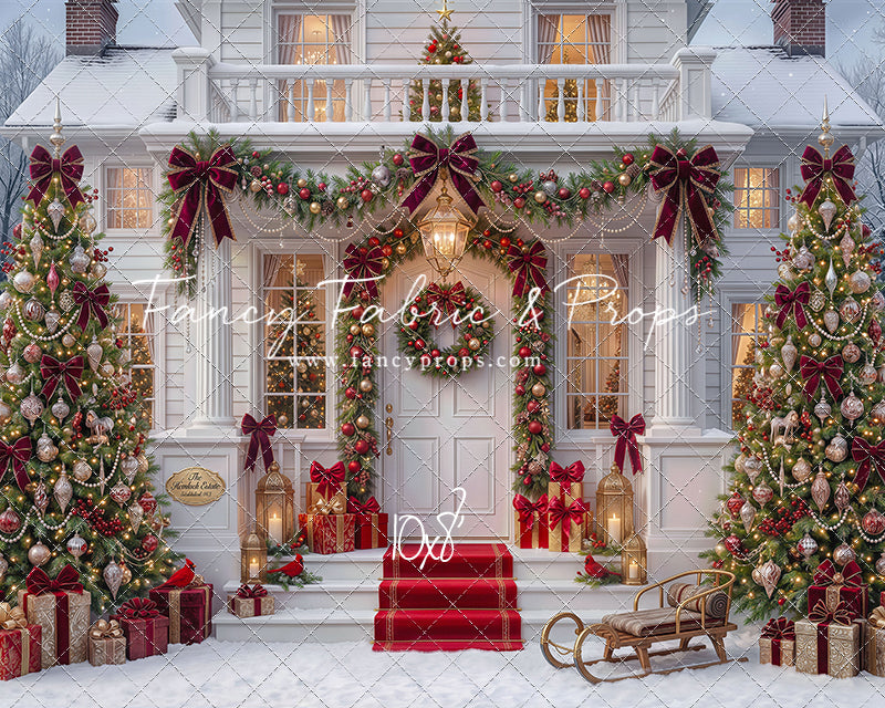 Classic Christmas House - With Sweep Option