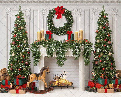 Classic Christmas Mantle