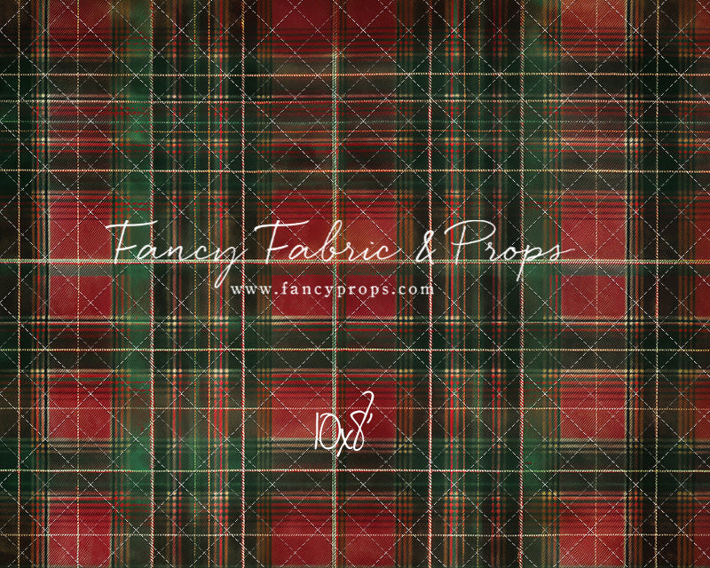 Classic Christmas Plaid - With Sweep Option