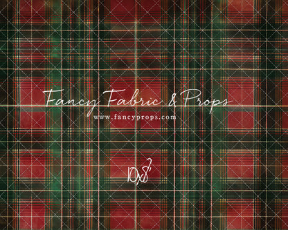Classic Christmas Plaid - With Sweep Option